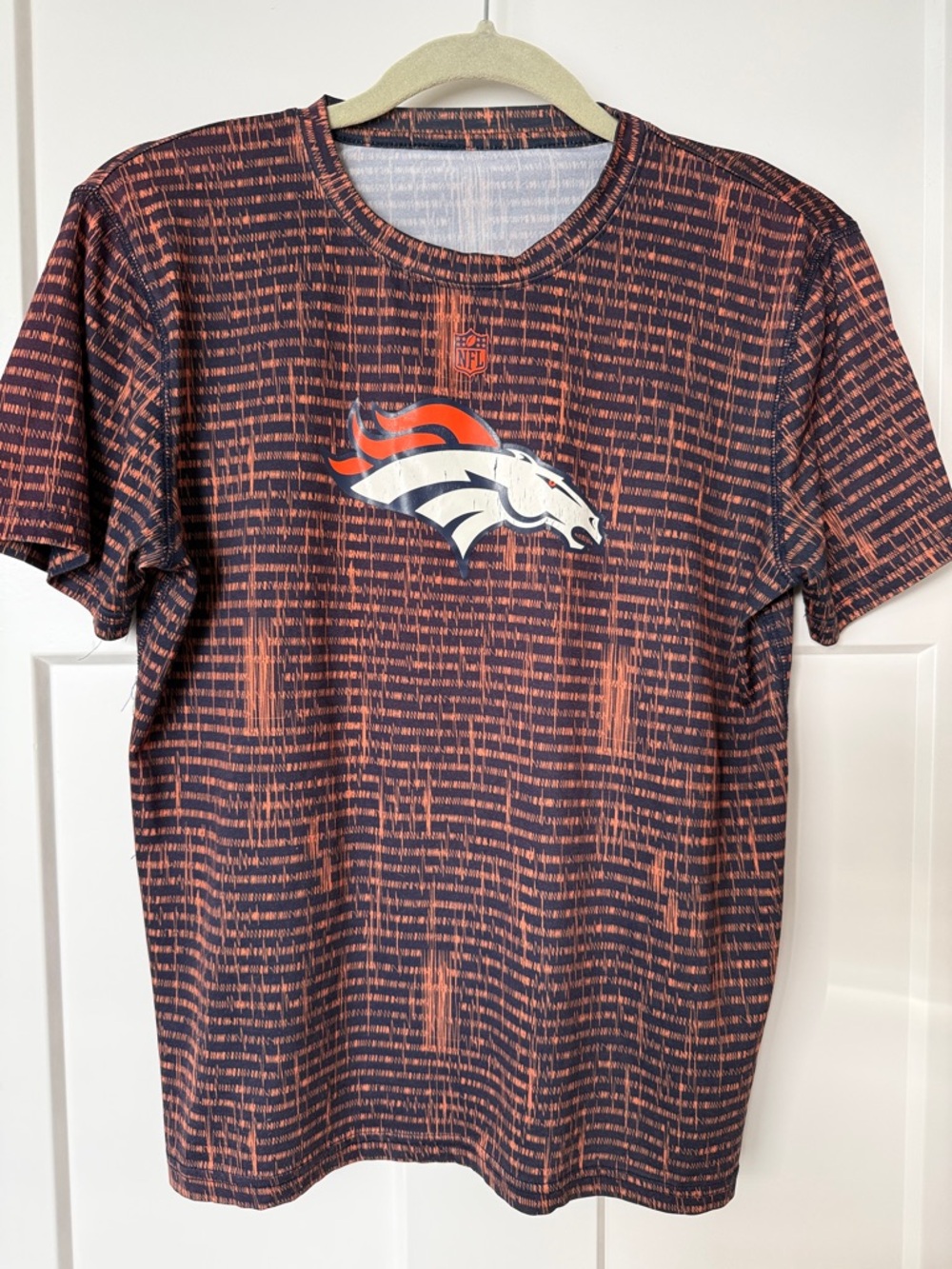 Denver Broncos Graphic Tee - Navy & Orange